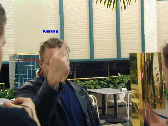 Kenny, being Kenny.