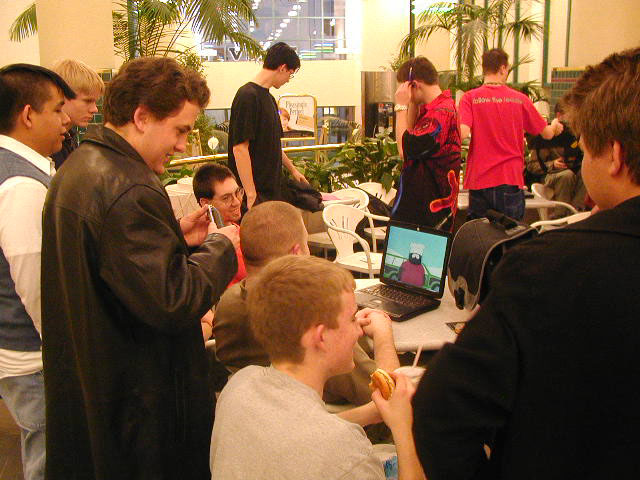 A good shot of the group.