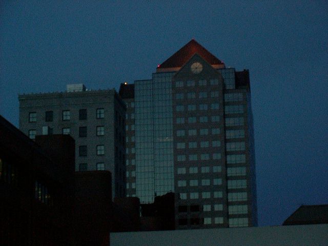 Wells Fargo building from the same parking lot.