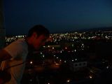 Muti looking down from the roof, Nice View.