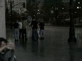 Not sure what we were doing, but it was...in the rain.