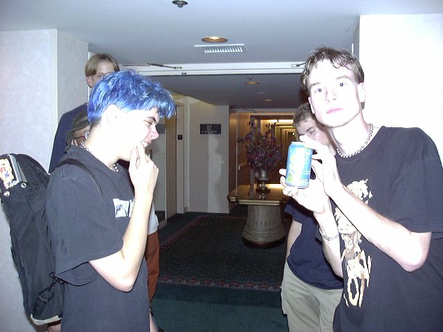 This was taken on the 16th floor of the Hilton, not sure why we were there.