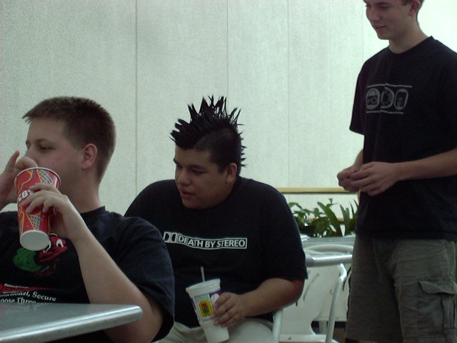 Kasai, and his hair.