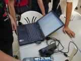 The laptop and GPS.