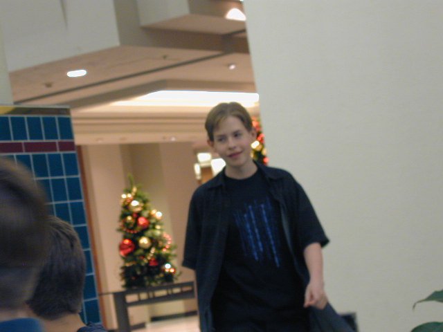 Geltab, our youngest attendee.