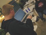 This Guy, whos handle escapes me, talked about SQL vulnerabilities.