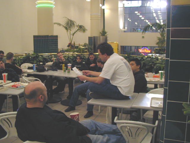 A gives his talk on DVD Ripping.