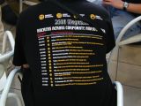 Kweejee was sporting the new 2600 shirt.