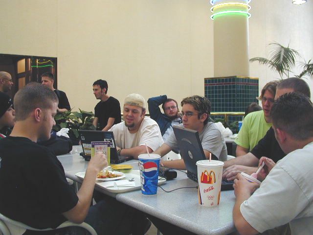 Even more food consumption.