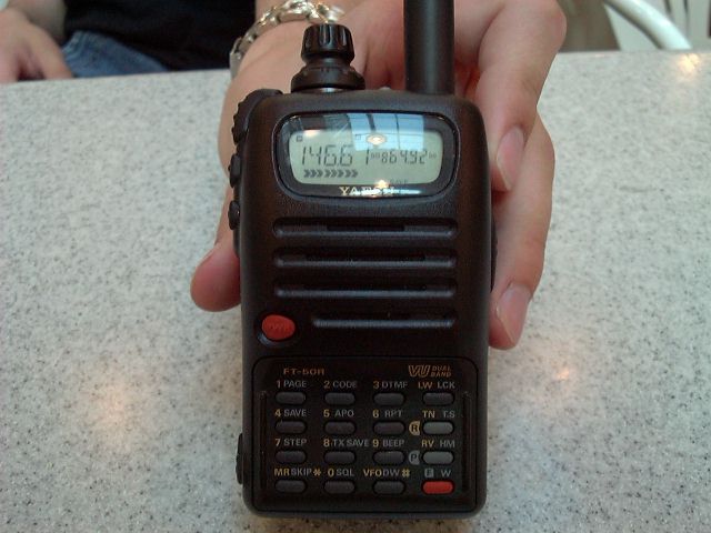 This is my(Grifter) Ham Radio, which has so many options I have yet to figure them all out.