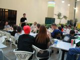Muti gave a talk on Linux Transparent Firewalls, it was well recieved.  Muti, so leet even Mac Whores love him.