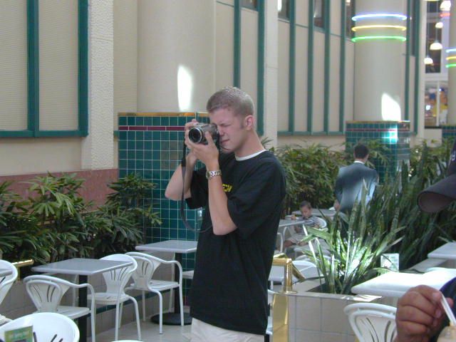 Me taking a picture.
