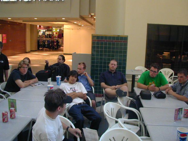 Group Shot, Everyone arriving to the meeting.