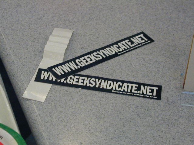 GeekSyndicate Stickers.