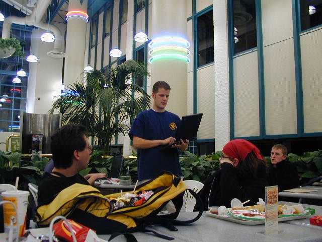 Me(Grifter) beginning my talk.