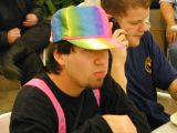 Dont stare directly into the hat.