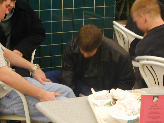 Adept on the floor.