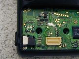 Pins 1, 2, and 3 inside a Yaesu FT-50R.  Just Desolder pin 1 and you can XMit on all kinds of extra frequencies.