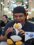 That poor penguin.