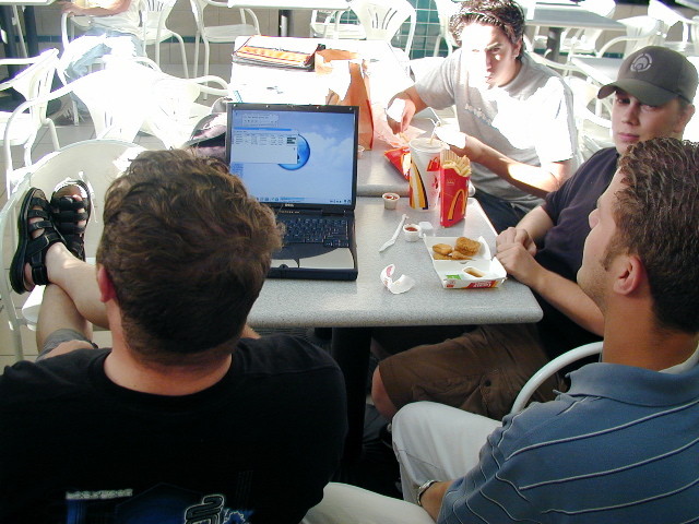 Kampf's laptop