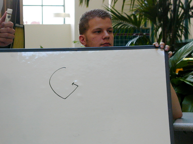 Even Grifter made a contribution to the meeting.