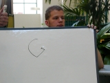 Even Grifter made a contribution to the meeting.